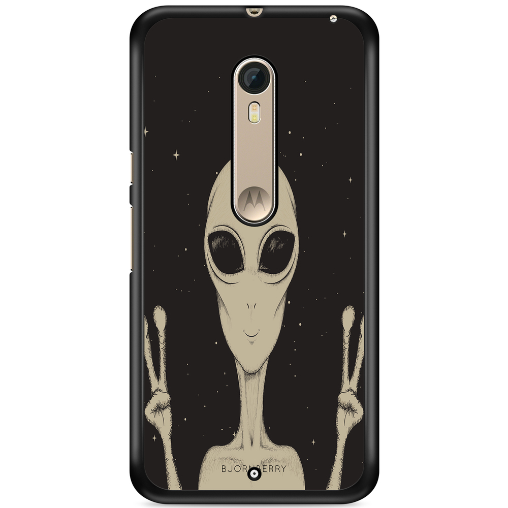 Moto X Style Case - Peace Alien