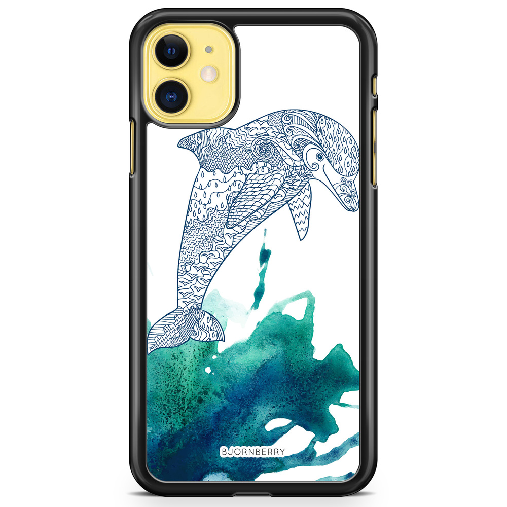 iPhone 11 Case - Mandala Dolphine