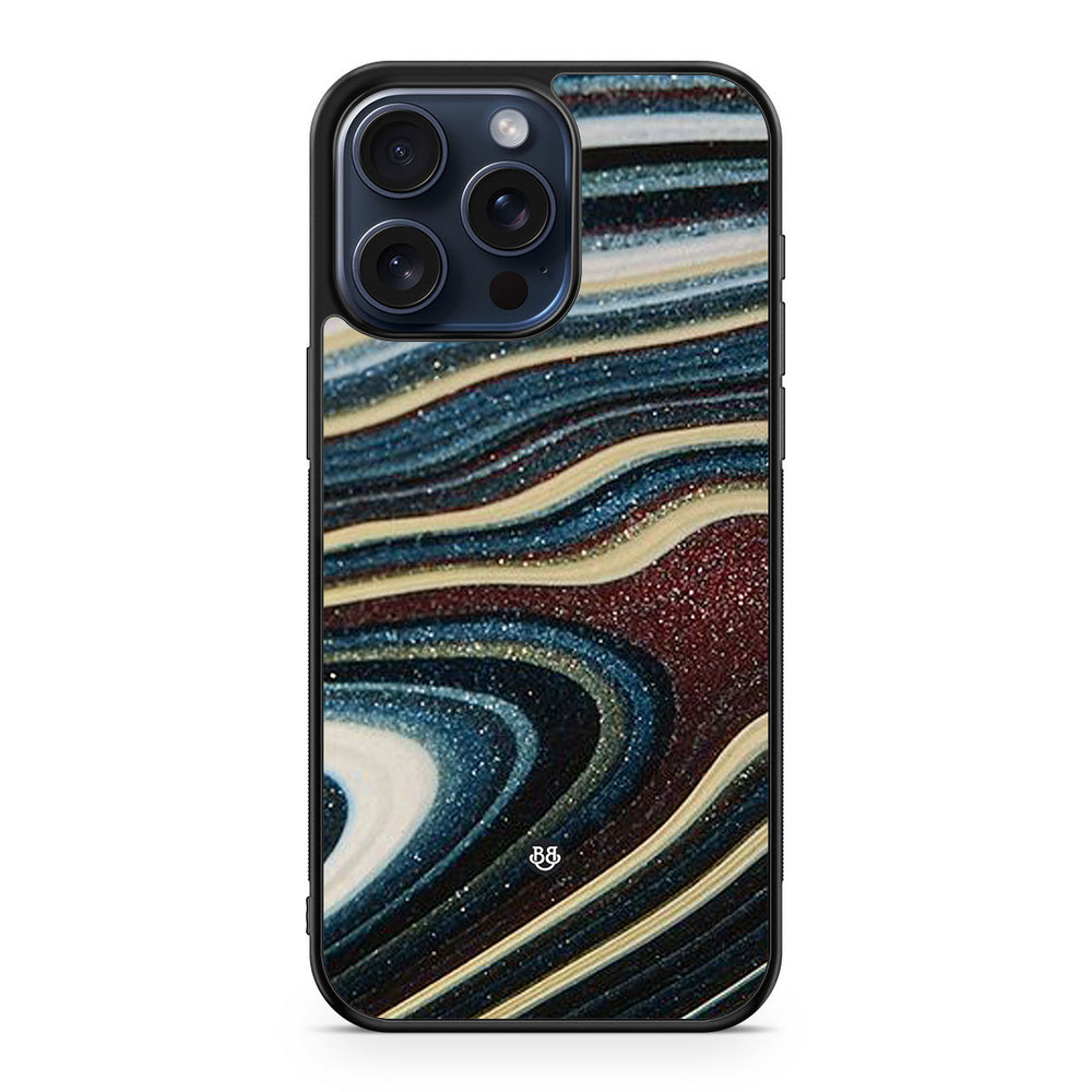 iPhone 15 Pro Max Case - Malachite Pattern