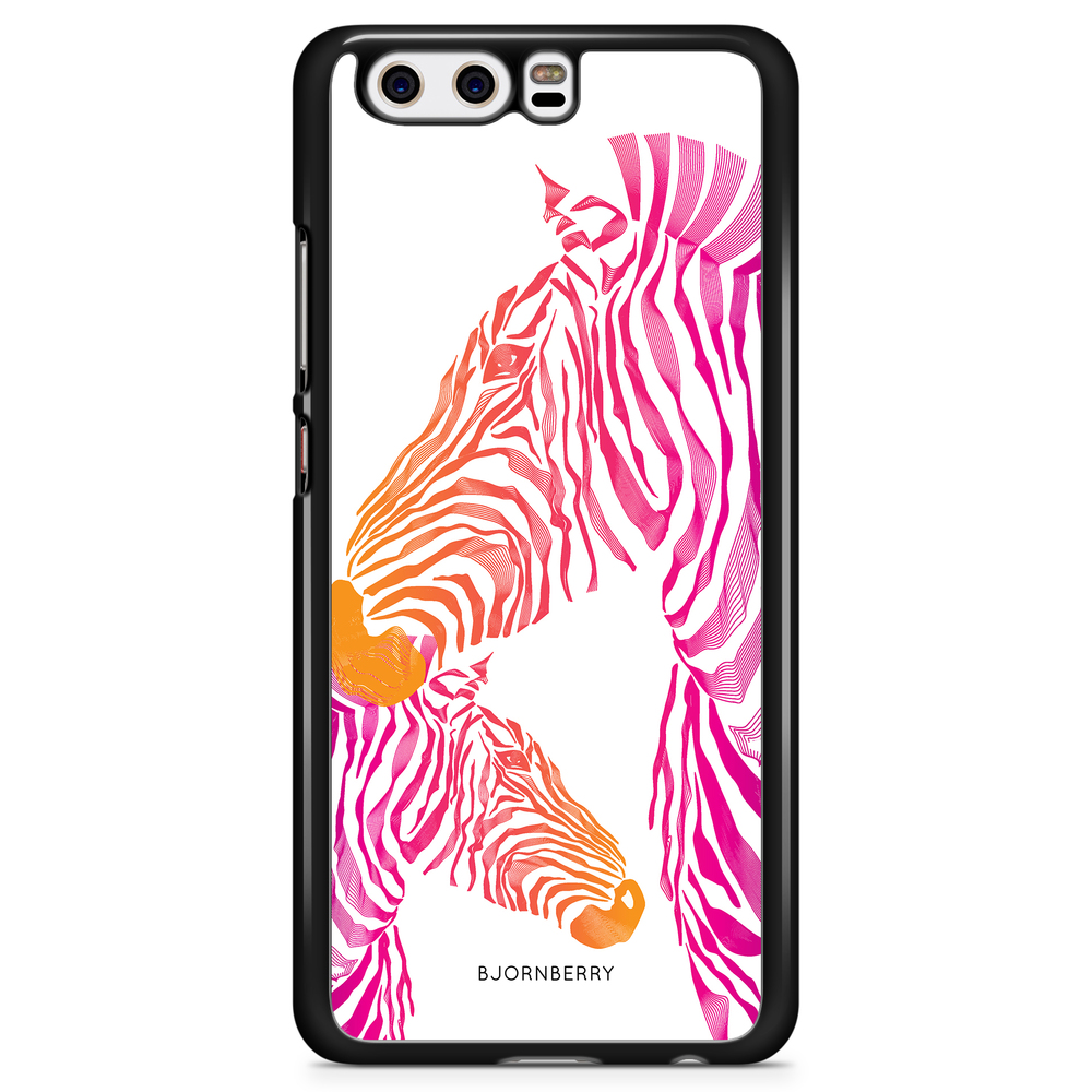 Huawei P10 Plus Case - Pink Zebras