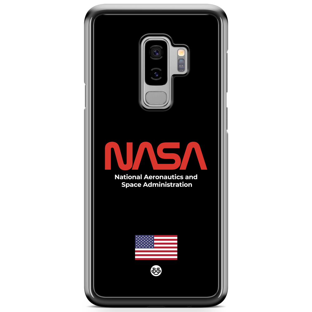 Samsung Galaxy S9 Plus Case - NASA Worm Black