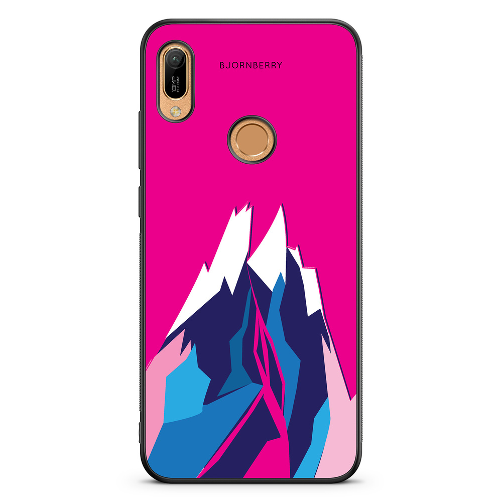Huawei Y6 2019 Case - Pink Mountain