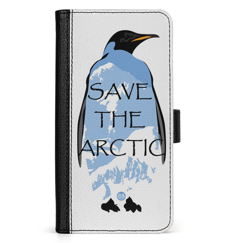 Doro 8050 Wallet Case - Save the arctic