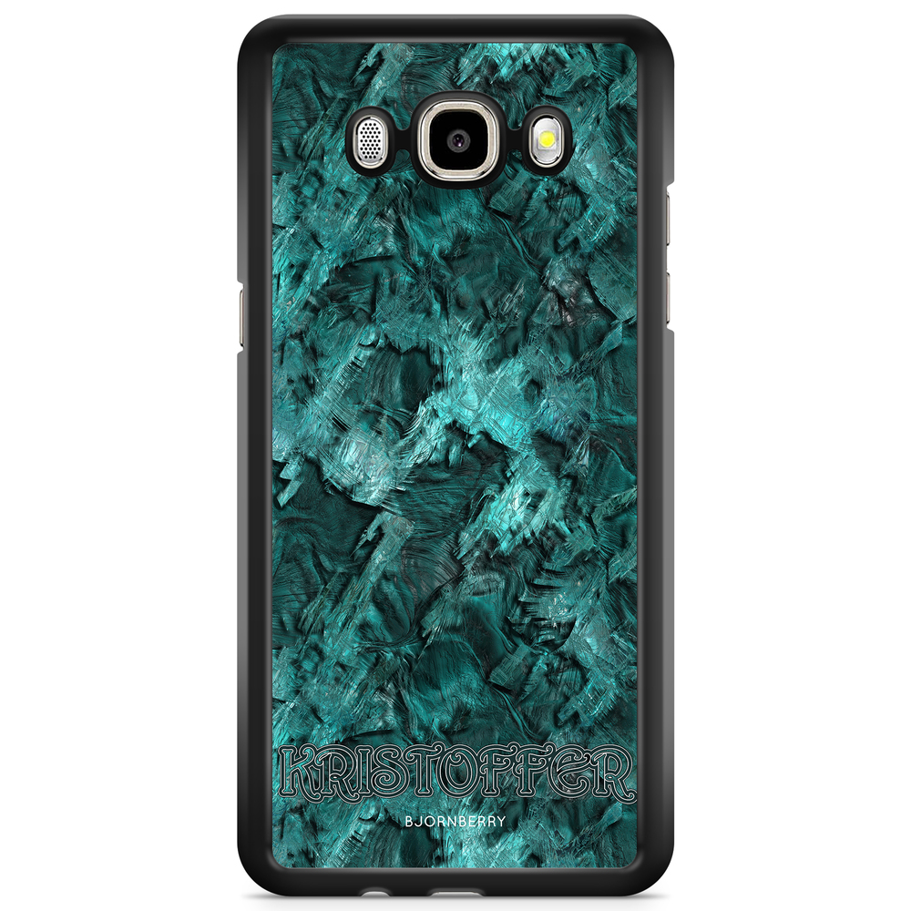 Samsung Galaxy J5 (2015) Case Custom - Green Name