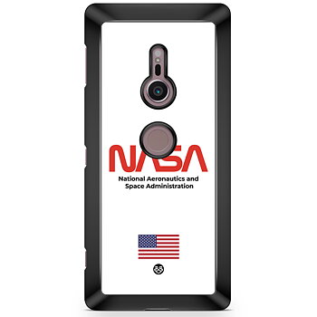 Sony Xperia XZ2 Skal - NASA Worm White