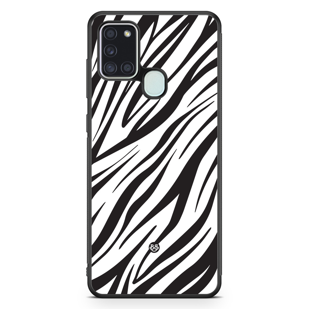 Samsung Galaxy A21s Case - WILD AUTUMN - Zebra Twist