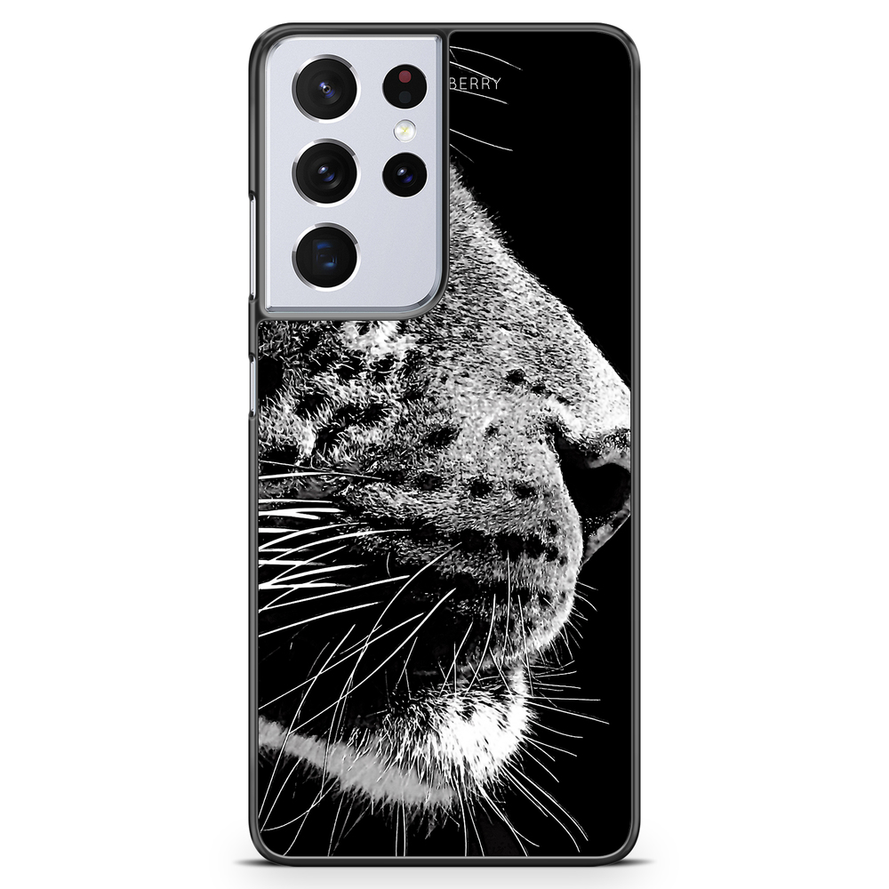 Samsung Galaxy S21 Ultra Case - Leopard Face