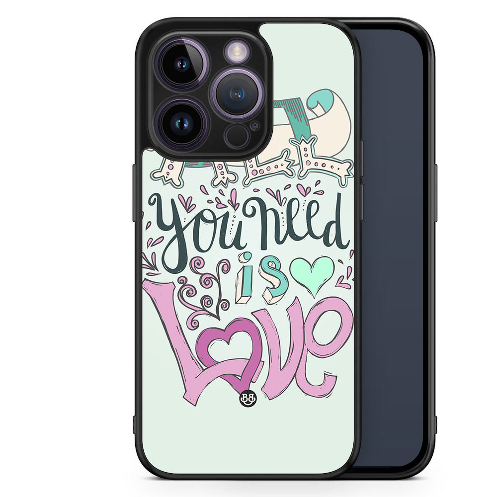 iPhone 14 Pro Case - All You Need Is Love