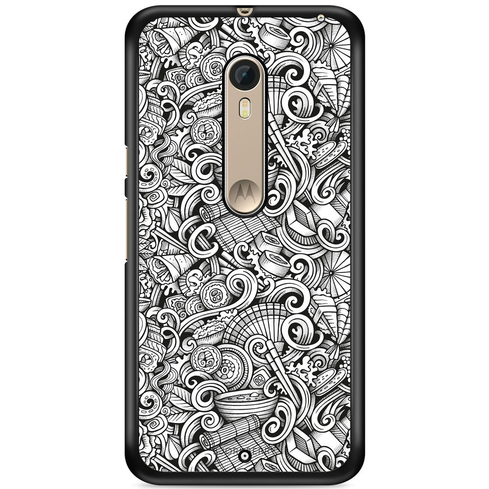 Moto X Style Case - Japanese Pattern
