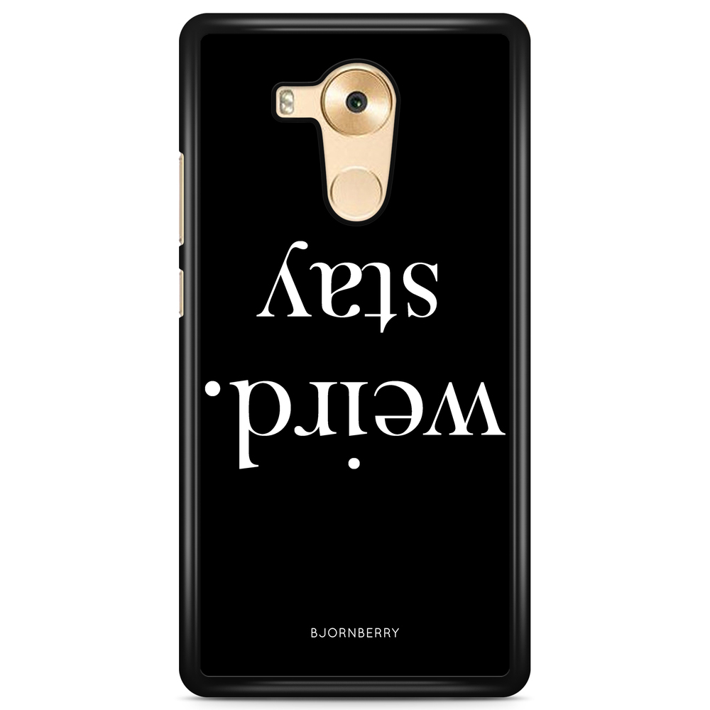 Huawei Mate 9 Case - STAY WEIRD White