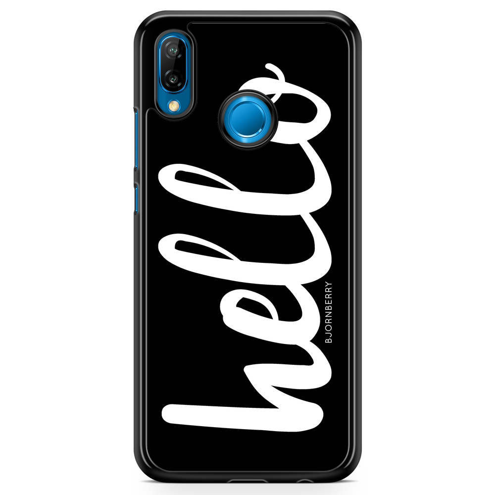 Huawei P20 Lite Case - Hello White