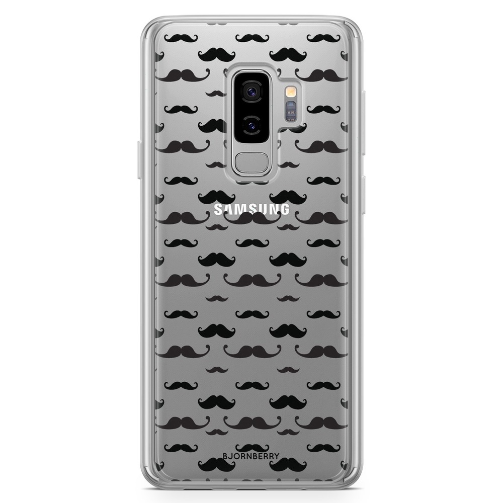 Samsung Galaxy S9 Plus Fashion Case - Mustache Pattern