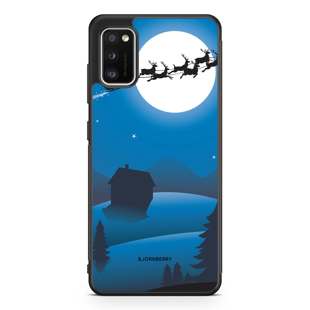 Samsung Galaxy A41 Case - Festive Sleigh