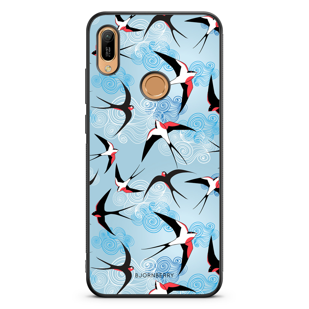 Huawei Y6 2019 Case - Swallows