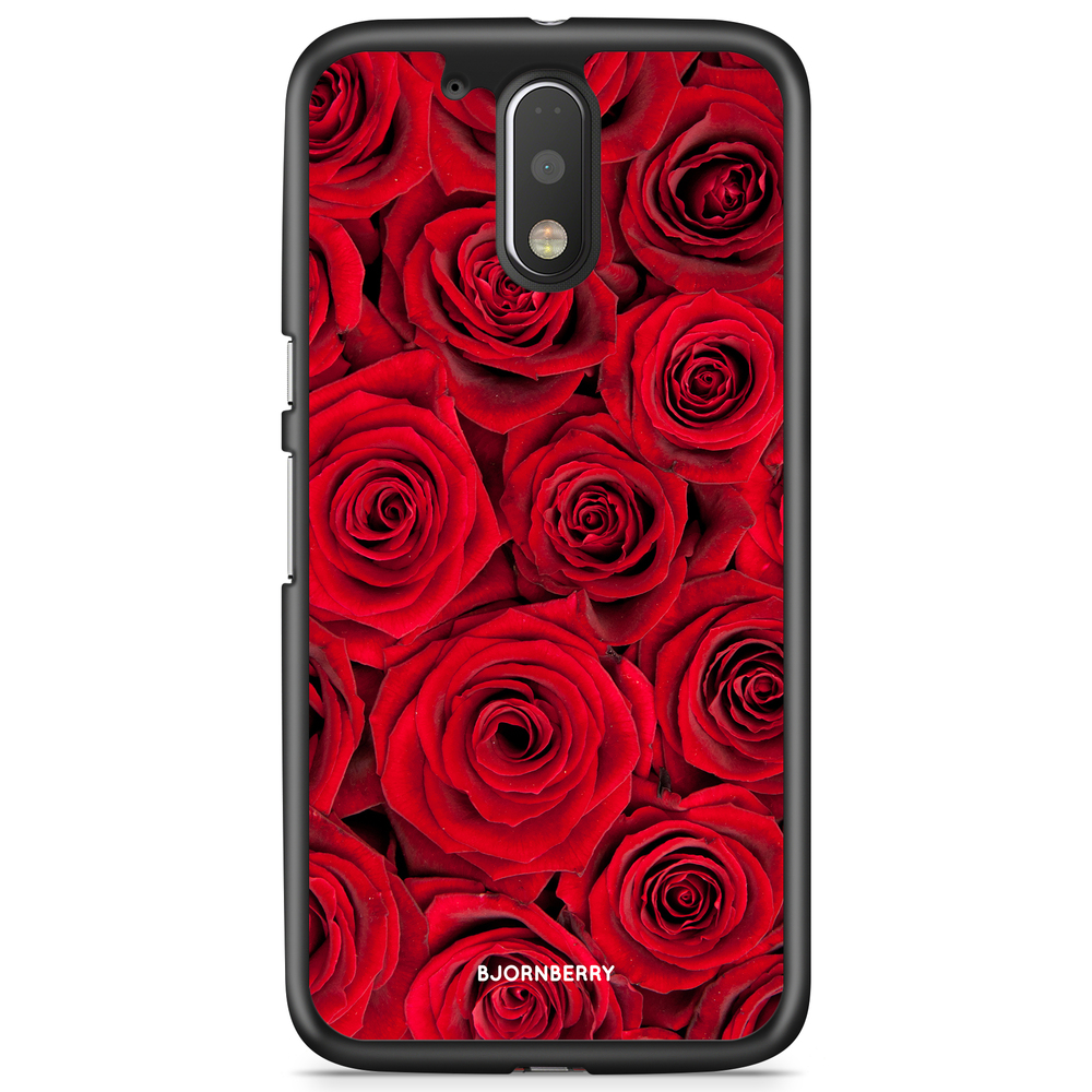 Moto G4/G4 Plus Case - Red Roses
