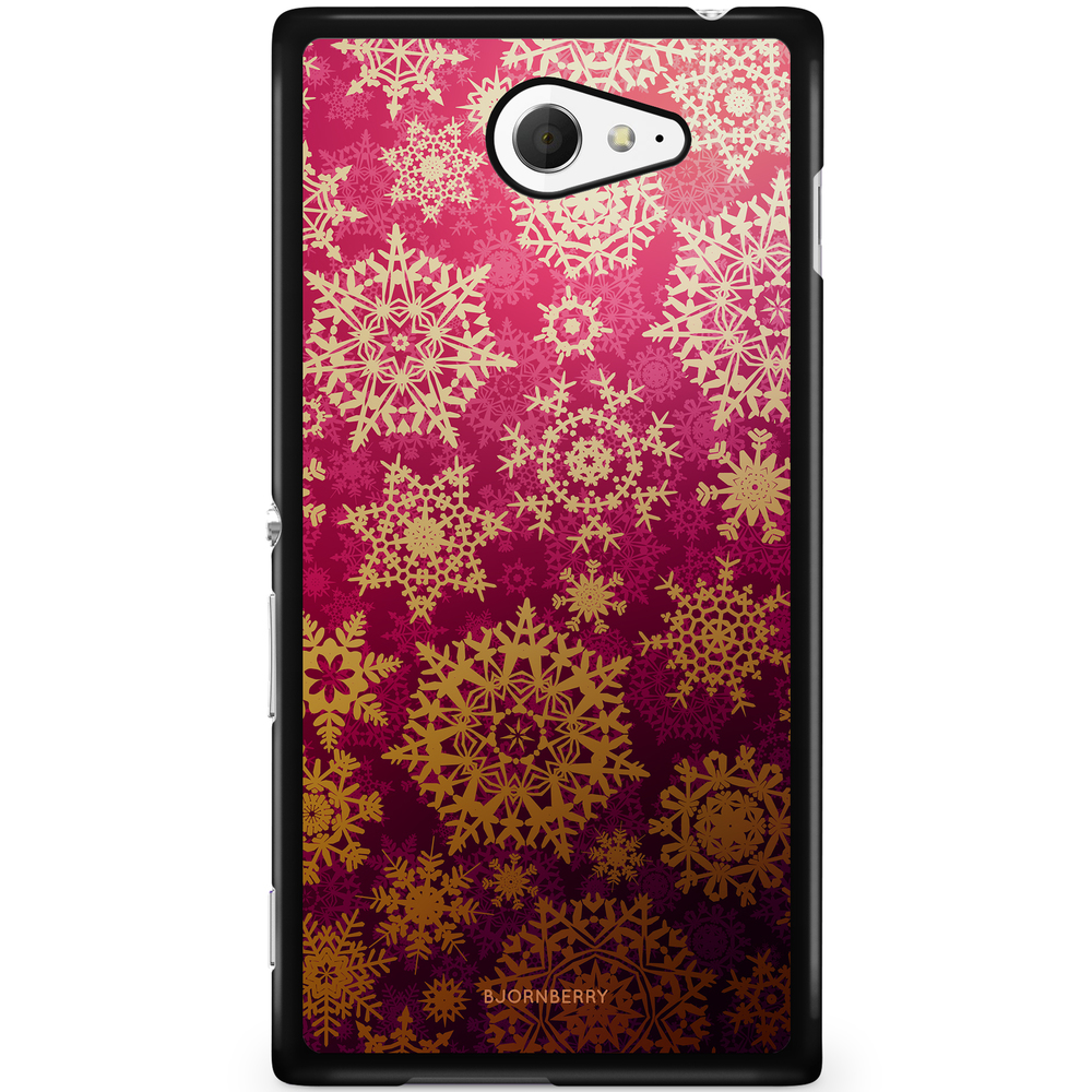 Sony Xperia M2 Aqua Case - Snowflake