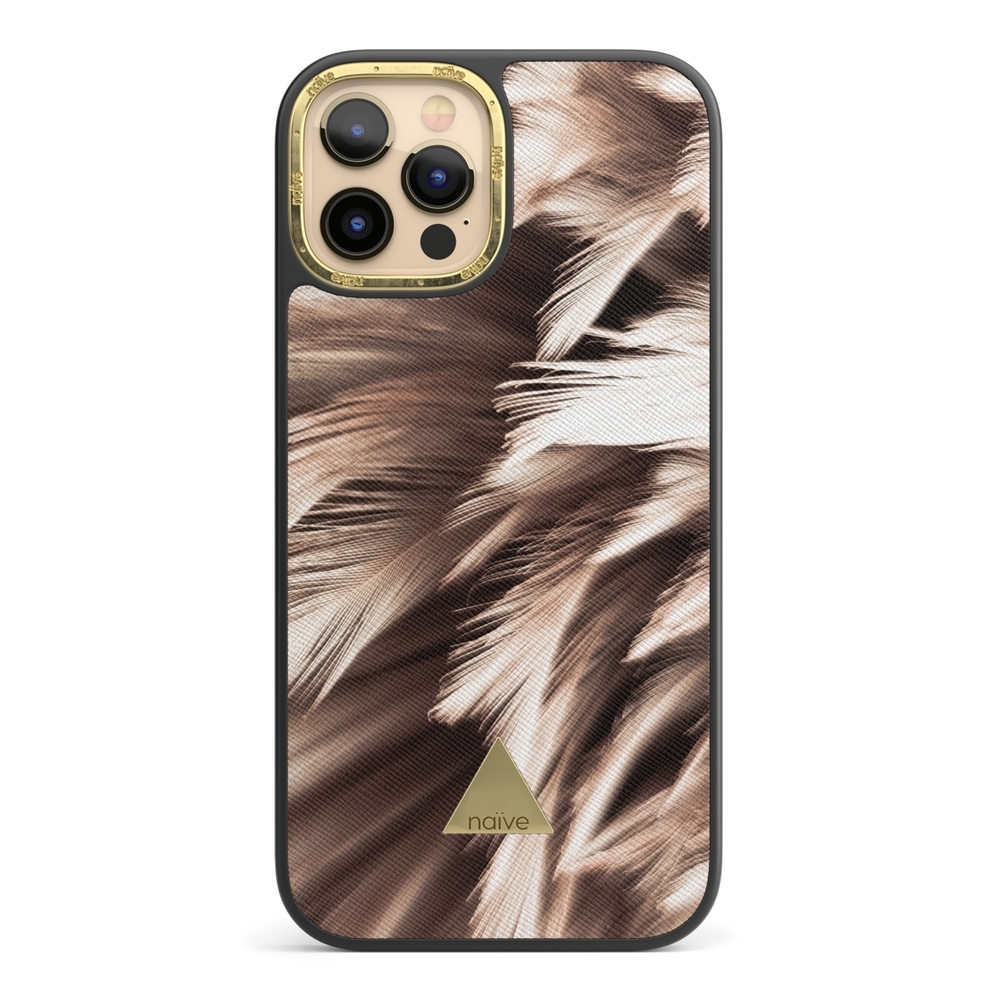 Naive iPhone 12 Pro Max Case - Feathers