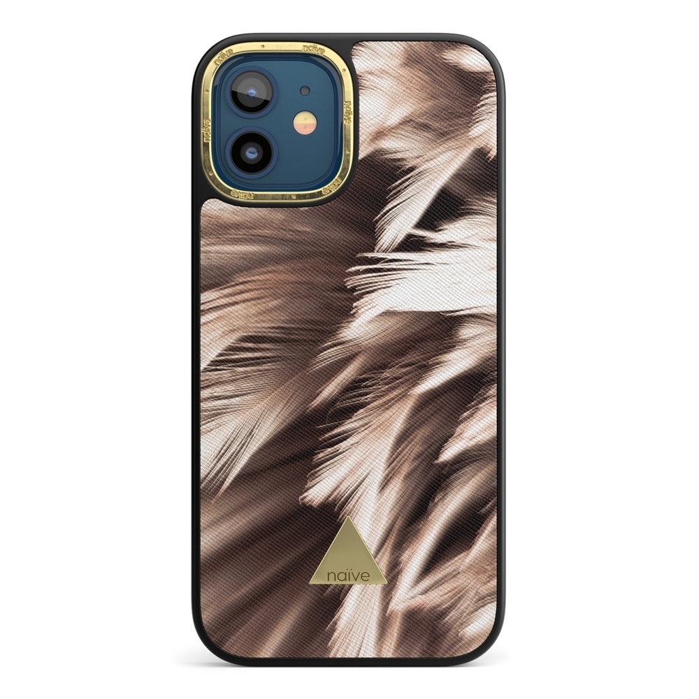 Naive iPhone 12 Mini Case - Feathers