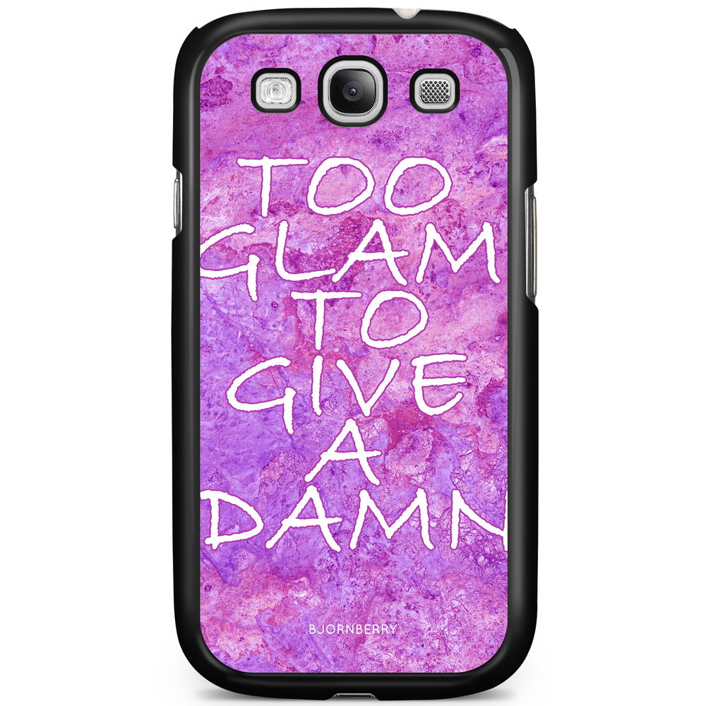 Samsung Galaxy S3 Mini Case - Too glam to give 