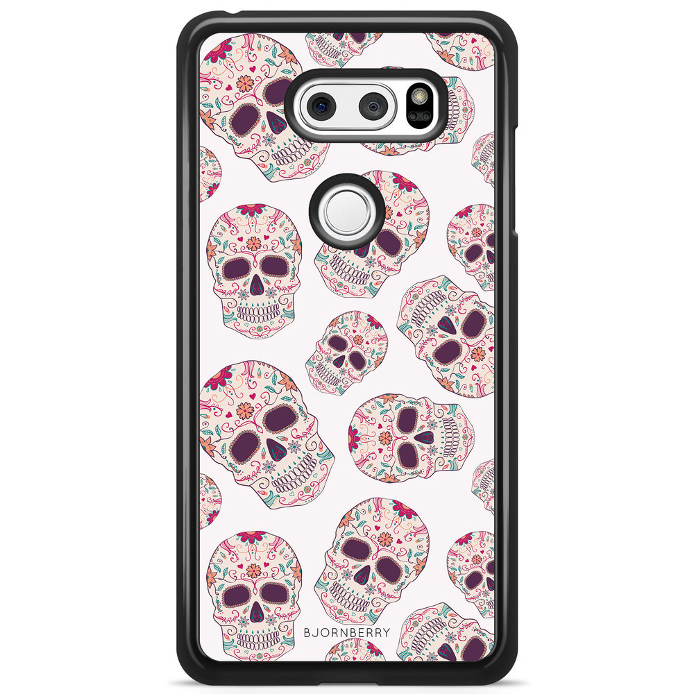 LG V30 Case - Calavera Skulls