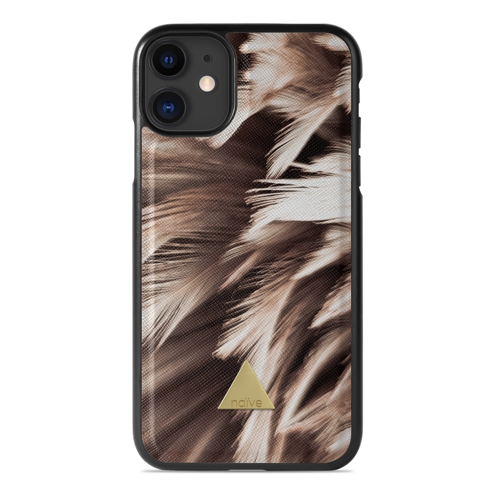 Naive iPhone 11 Case - Feathers