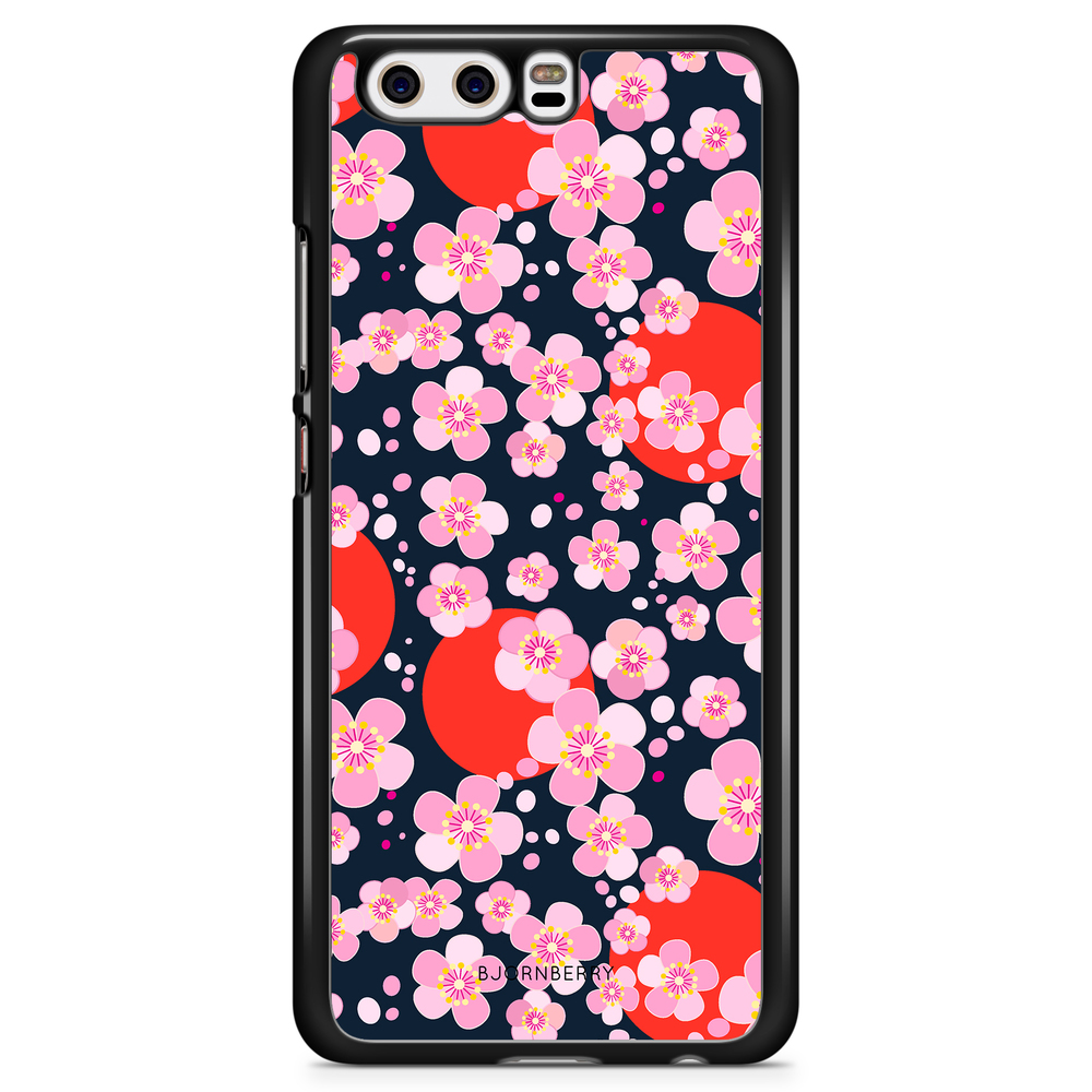 Huawei P10 Plus Case - Japanese Flowers