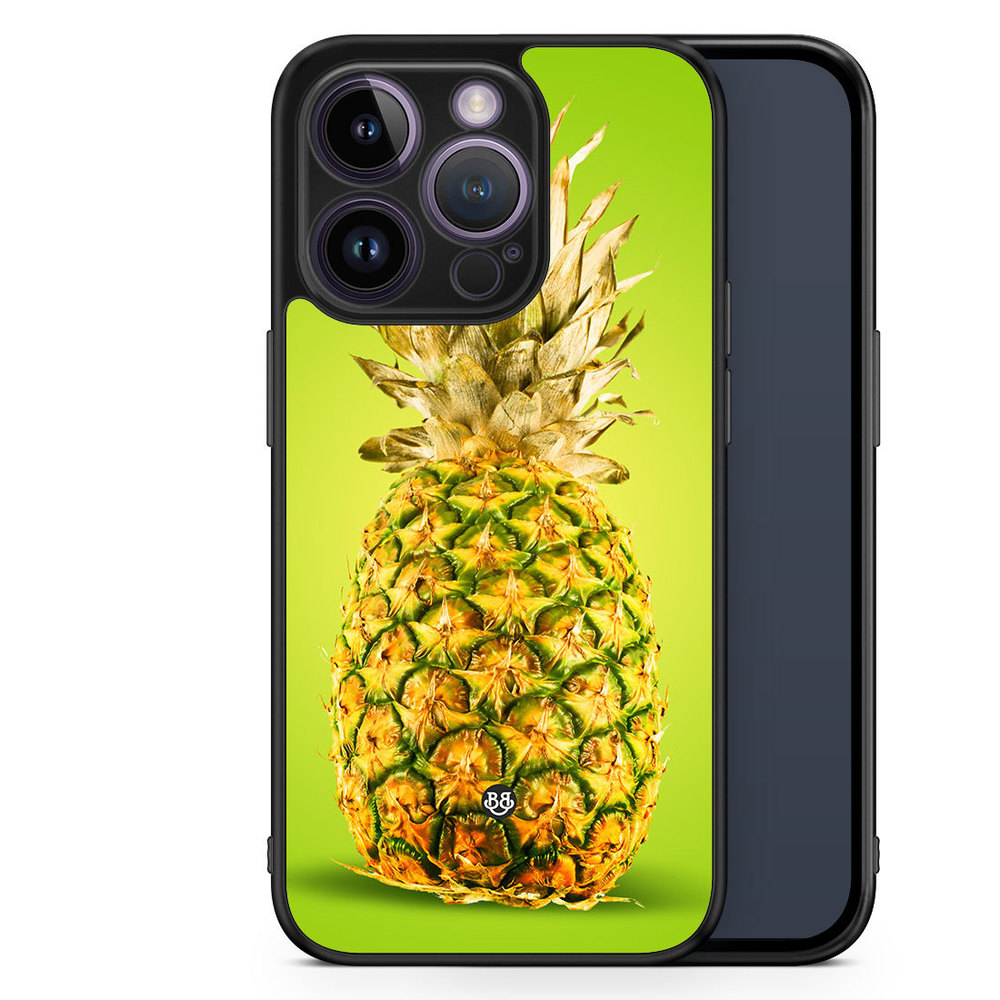 iPhone 14 Pro Case - Green Pineapple