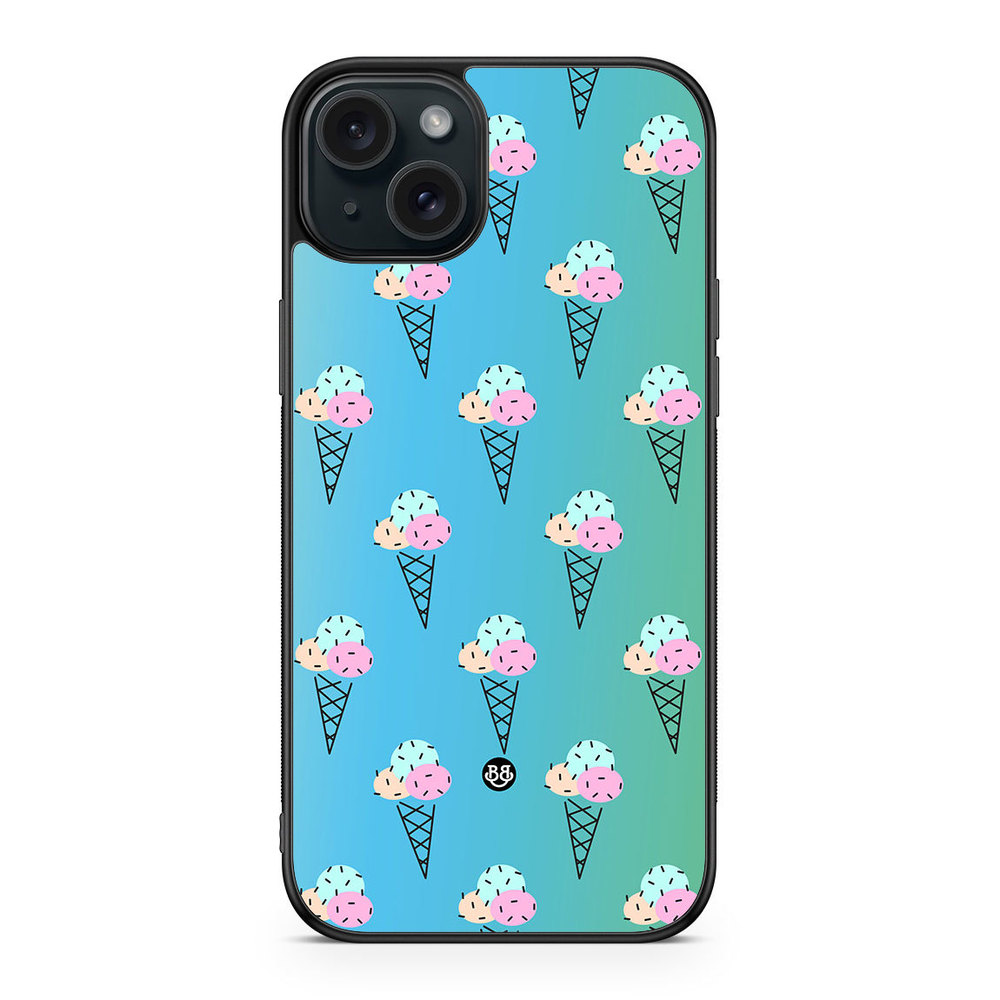 iPhone 15 Plus Case - Ice Cream Pattern