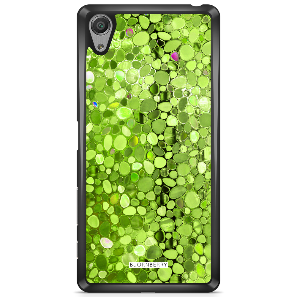 Sony Xperia XA1 Case - Stained Glass Green