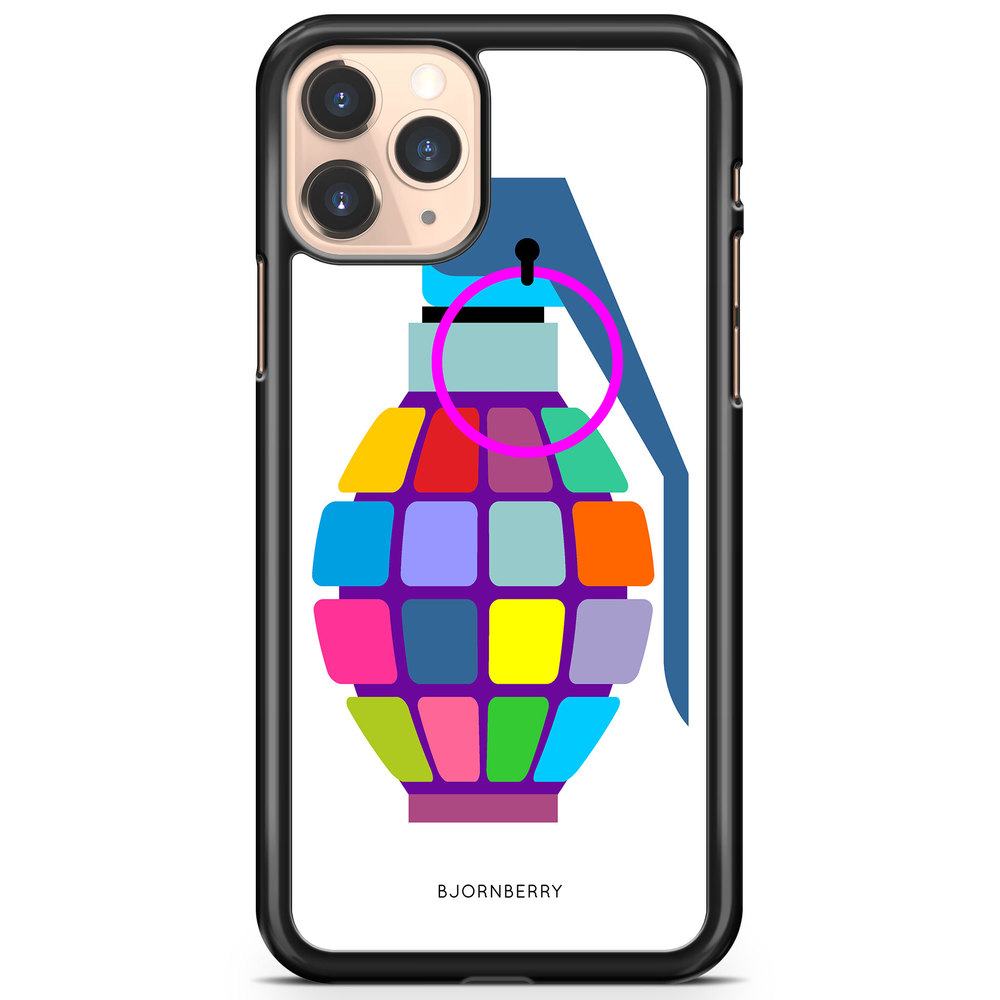 iPhone 11 Pro Max Case - Color Hand Granade