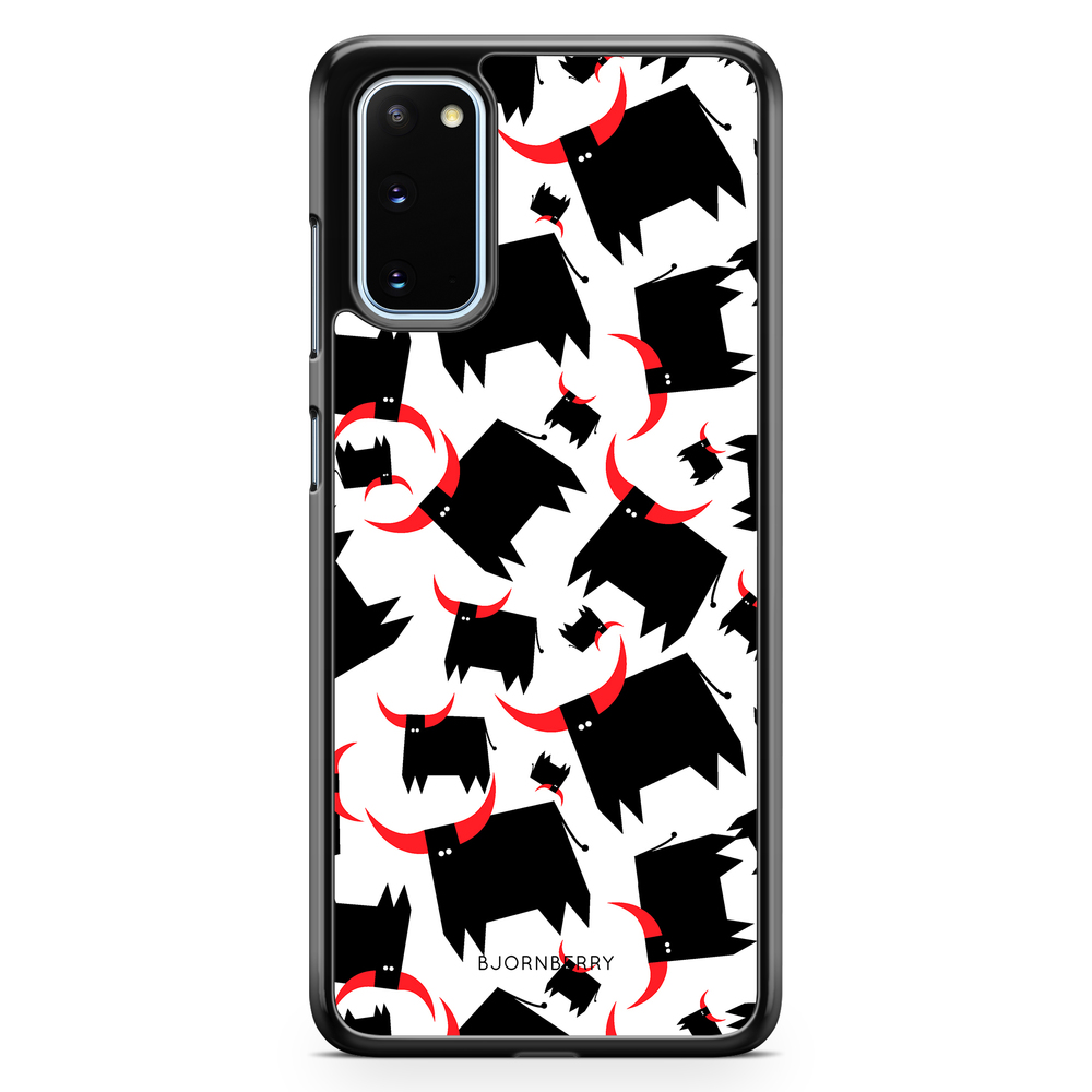 Samsung Galaxy S20 Case - Bull Red Horns