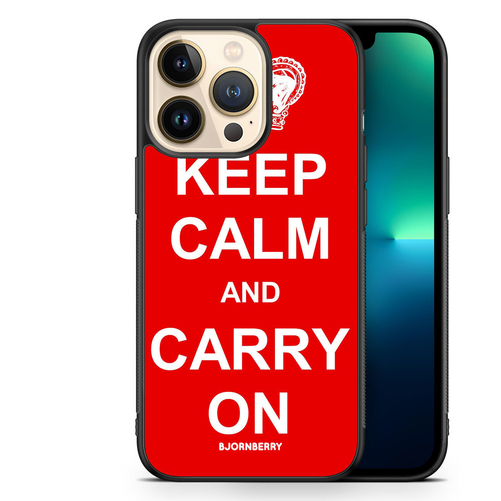iPhone 13 Pro Case - Keep calm carry on