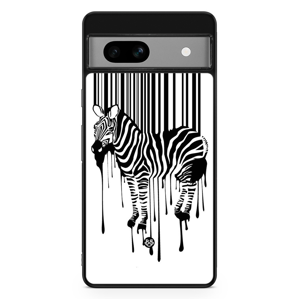 Google Pixel 7a Skal - Zebra
