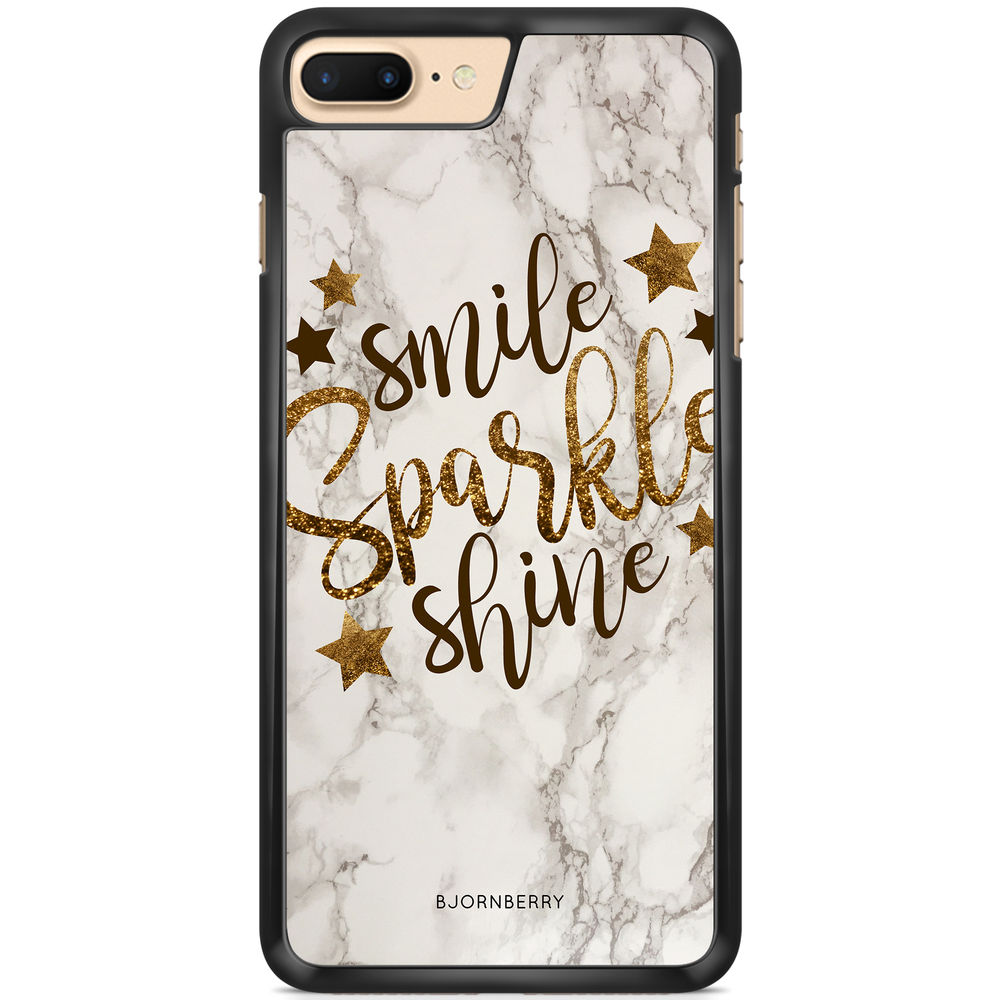 iPhone 7 Plus Case - Smile,Sparkle,Shine