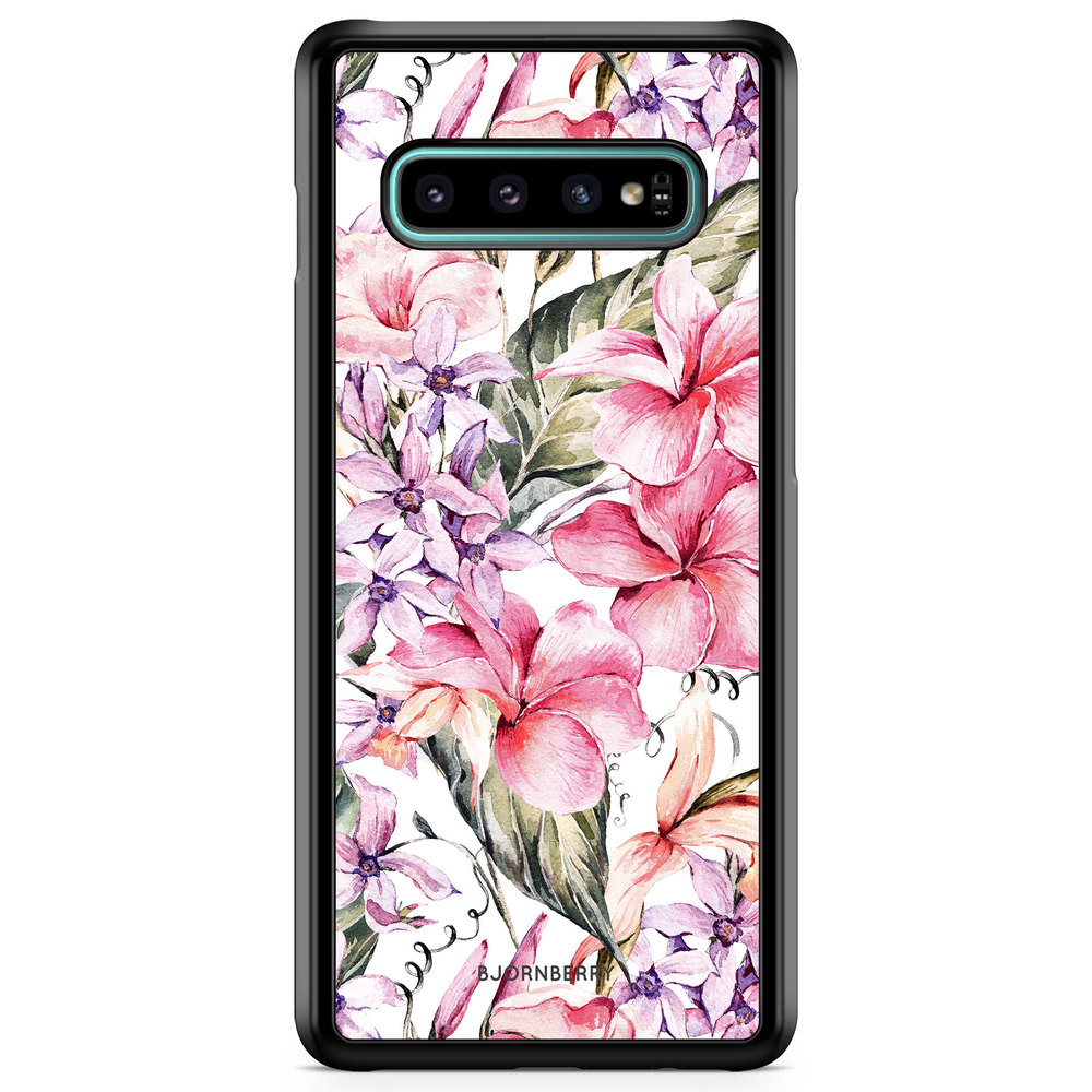 Samsung Galaxy S10 Plus Case - Watercolor Flowers