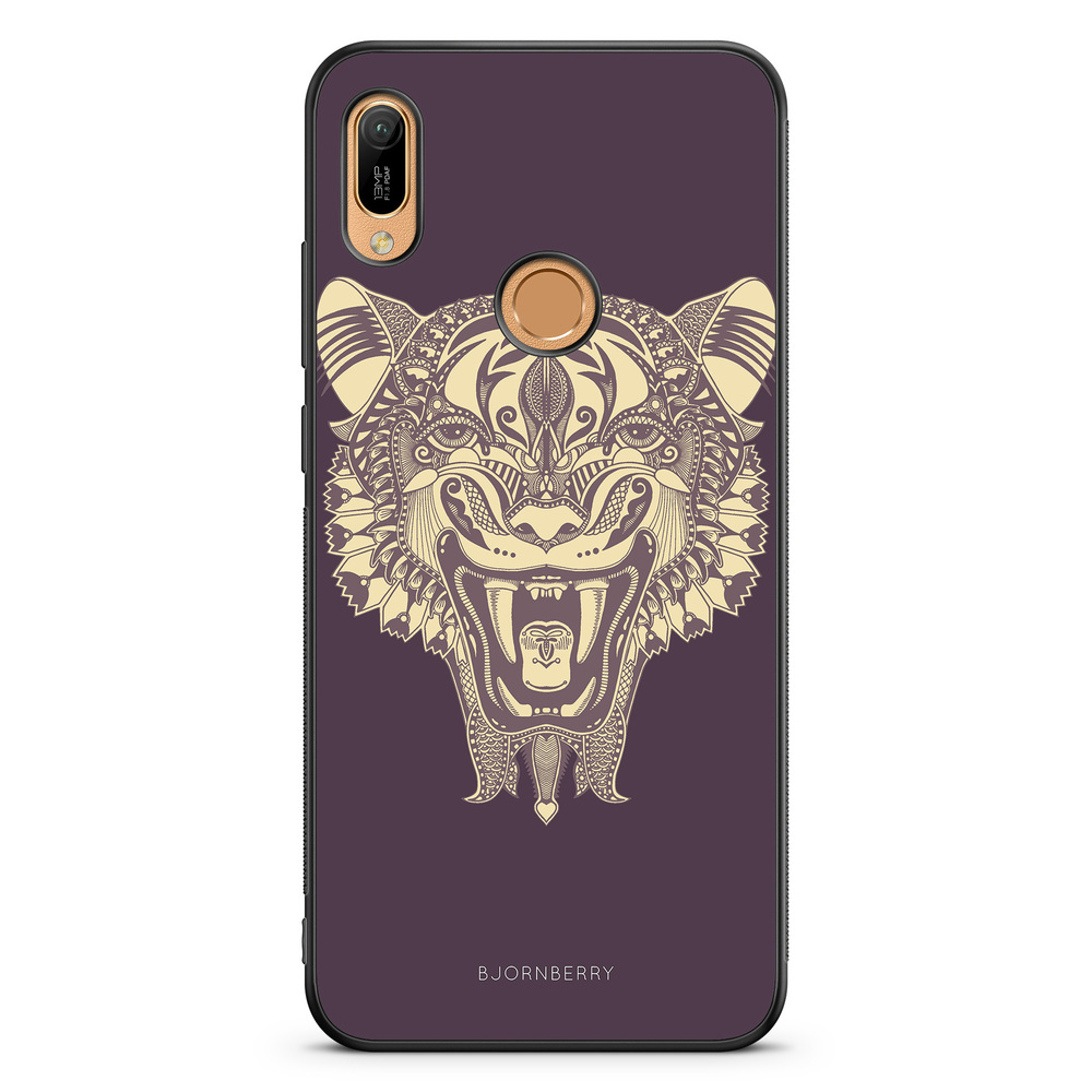 Huawei Y6 2019 Case - Mandala Panther