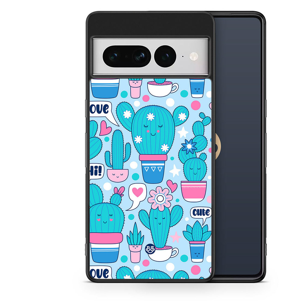 Google Pixel 7 Pro Case - Cute Cactus