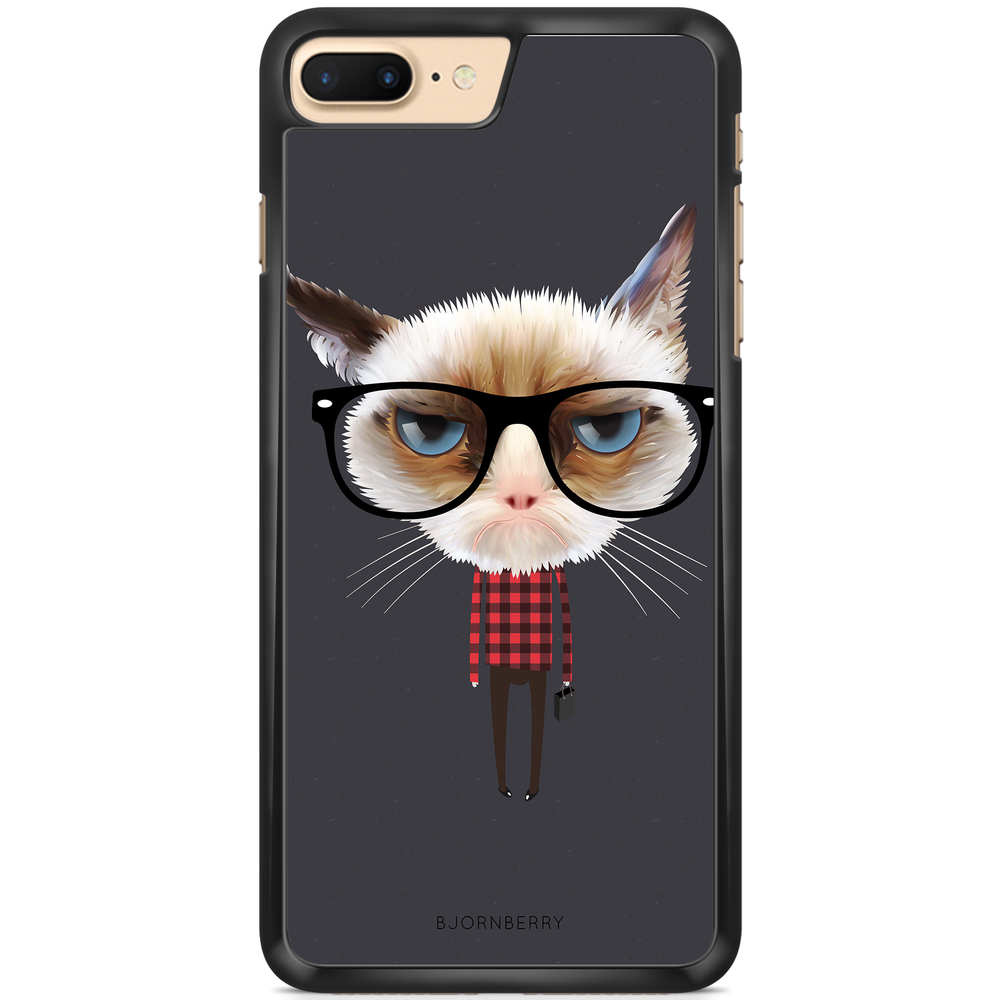 iPhone 7 Plus Case - Hipster Cat