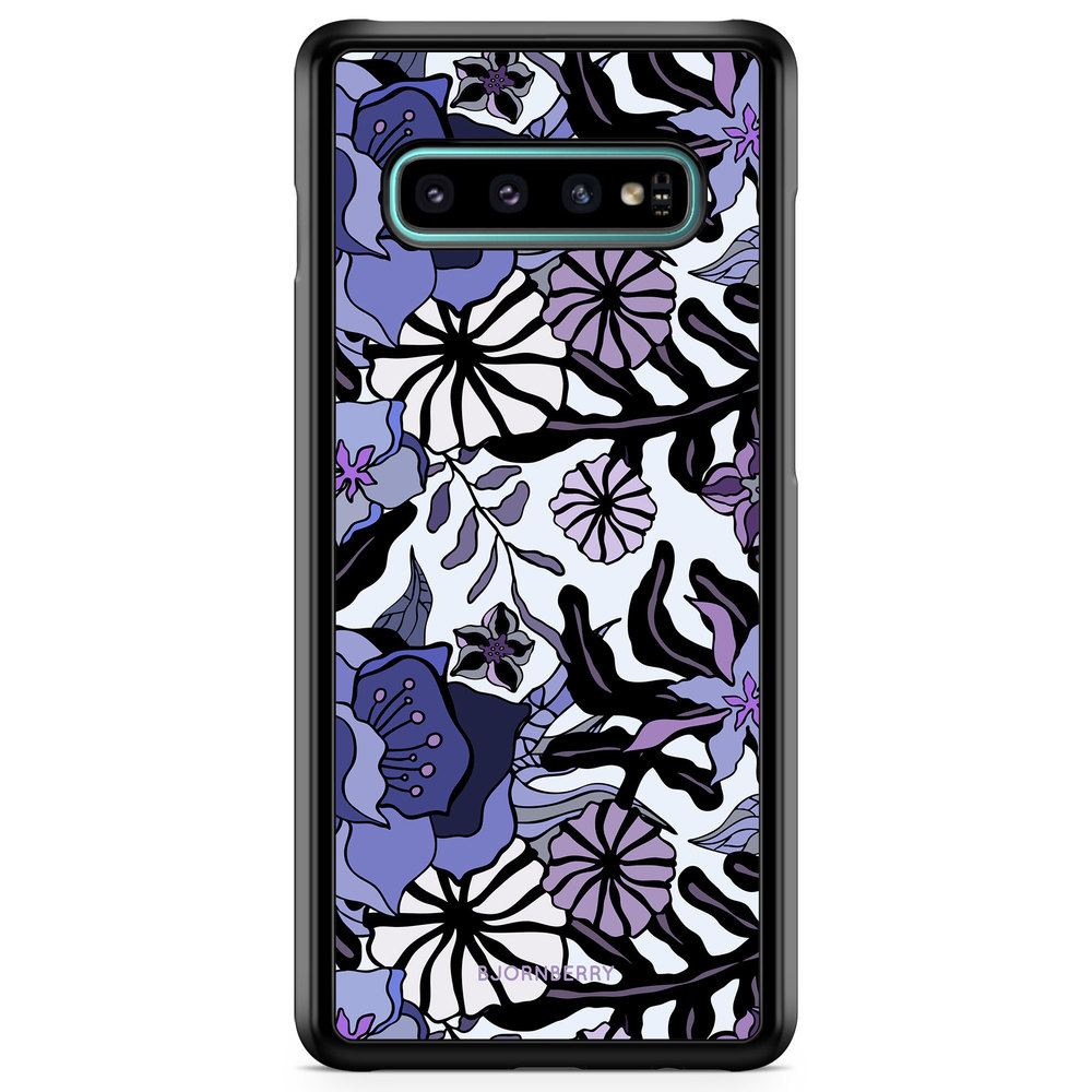 Samsung Galaxy S10 Plus Case - Purple Flowers