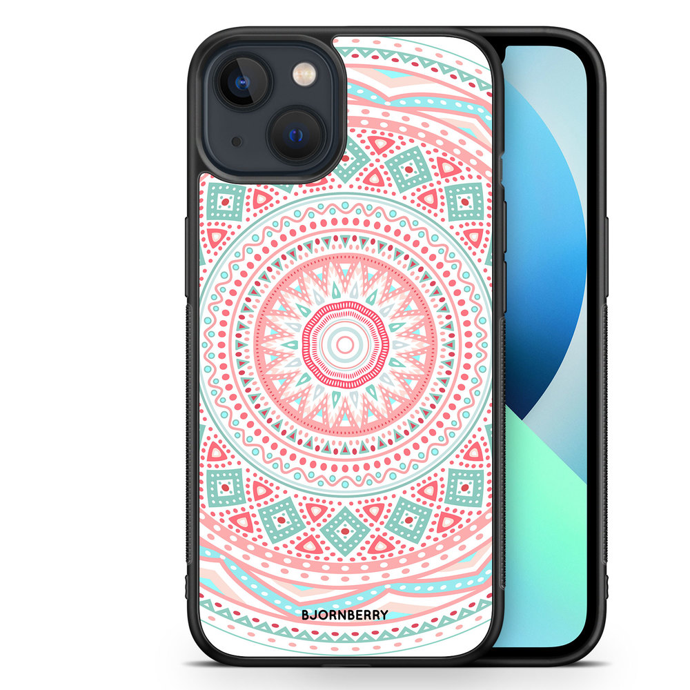 iPhone 13 Mini Case - Pastel Mandala