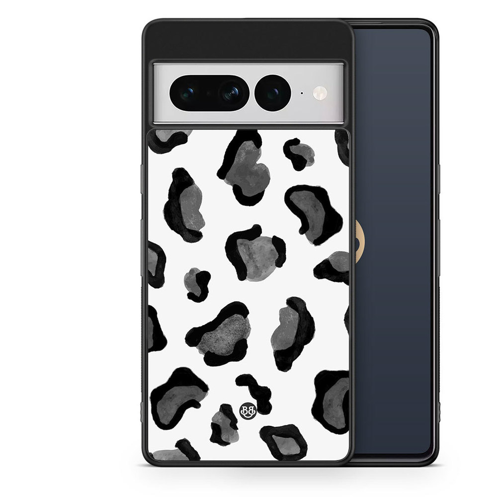 Google Pixel 7 Pro Case - Grey Leopard