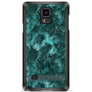 Samsung Galaxy Note 4 Skal Custom - Grön Namn