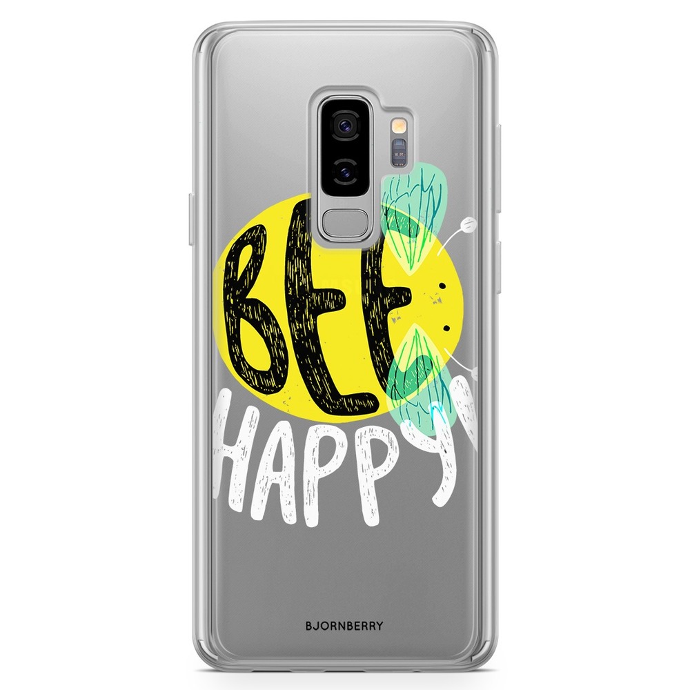 Samsung Galaxy S9 Plus Fashion Case - BEE HAPPY