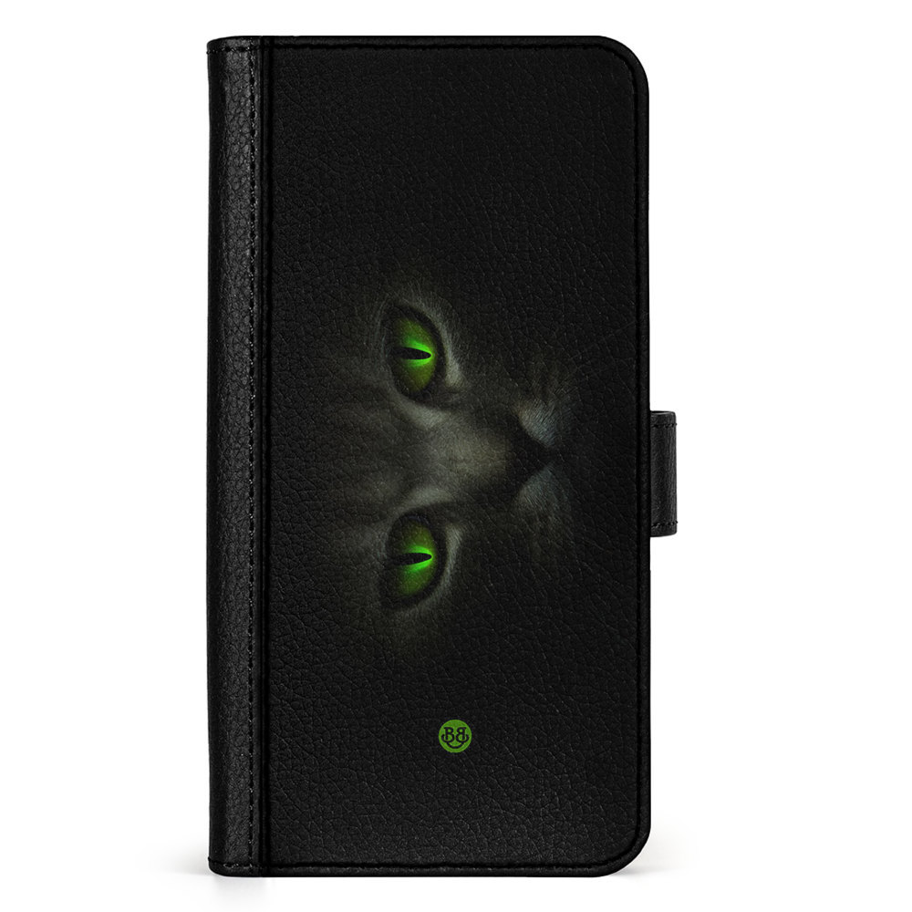 Doro 8050 Wallet Case - Green Cat Eyes