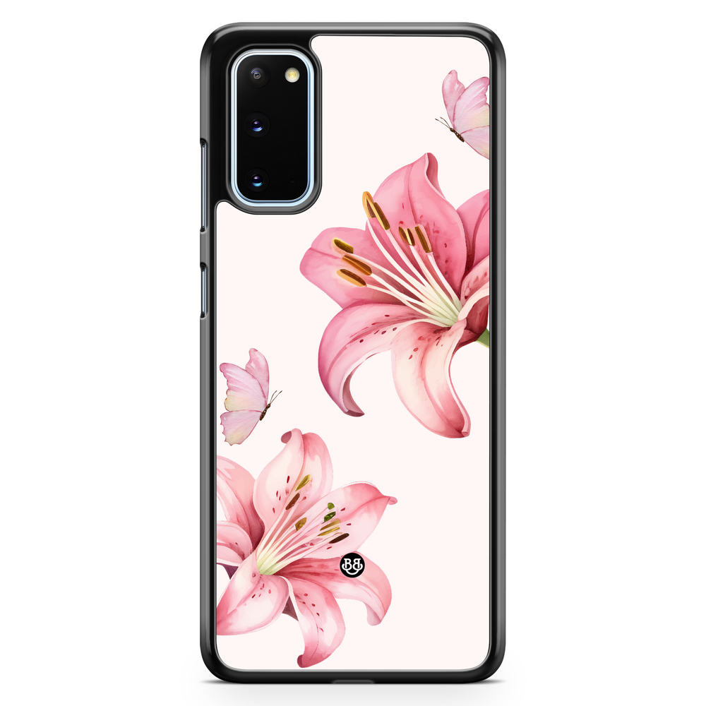 Samsung Galaxy S20 FE Case - WILD BLOOM - Pink Lily