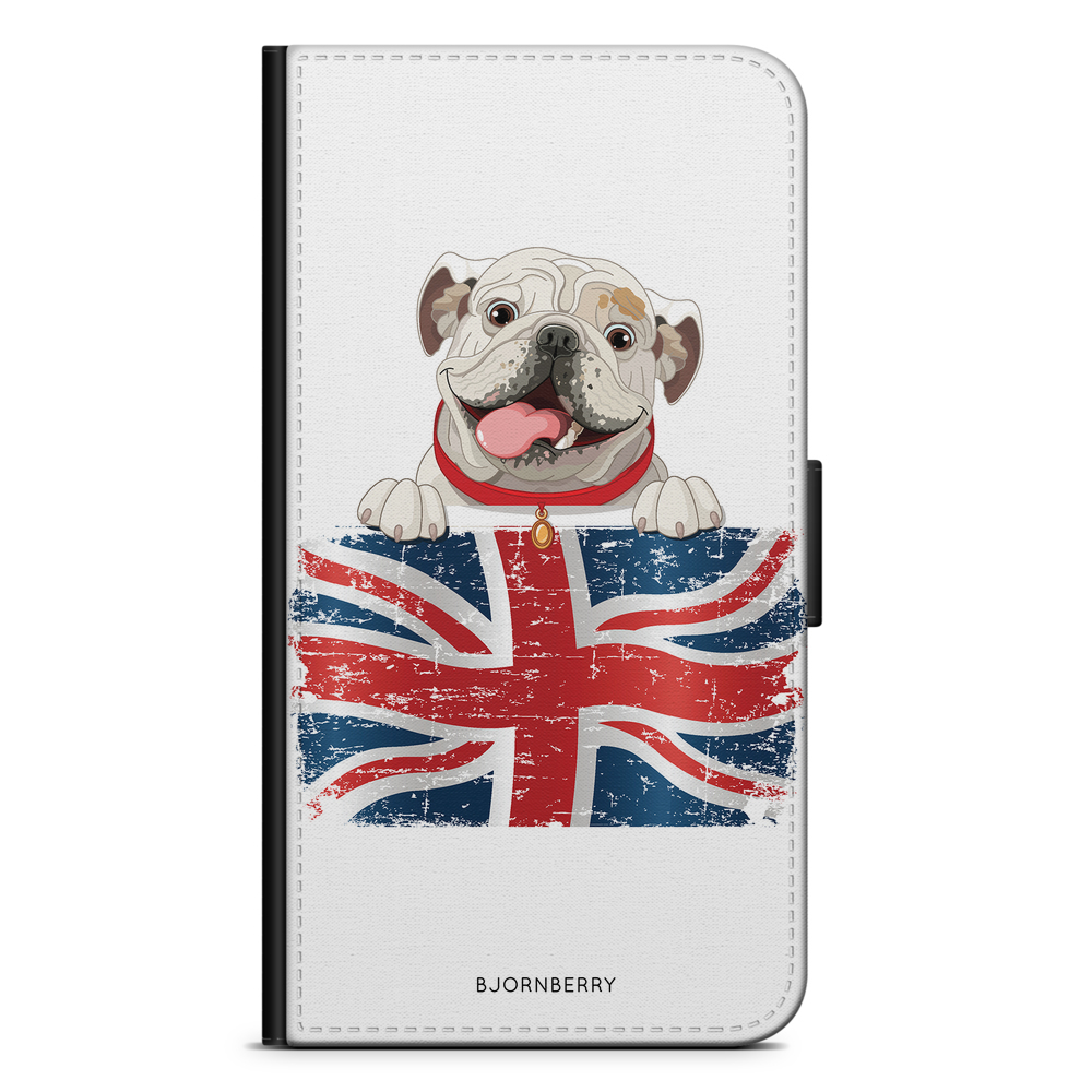 Samsung Galaxy S4 Mini Plånboksfodral - Engelsk Bulldog | Mobilskal & Mobilfodral BJORNBERRY