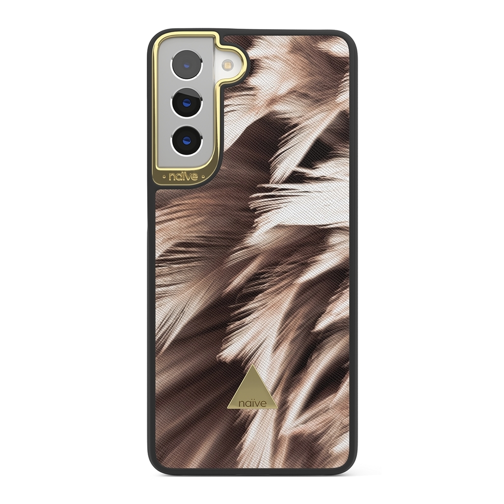 Naive Samsung Galaxy S21 Plus Case - Feathers