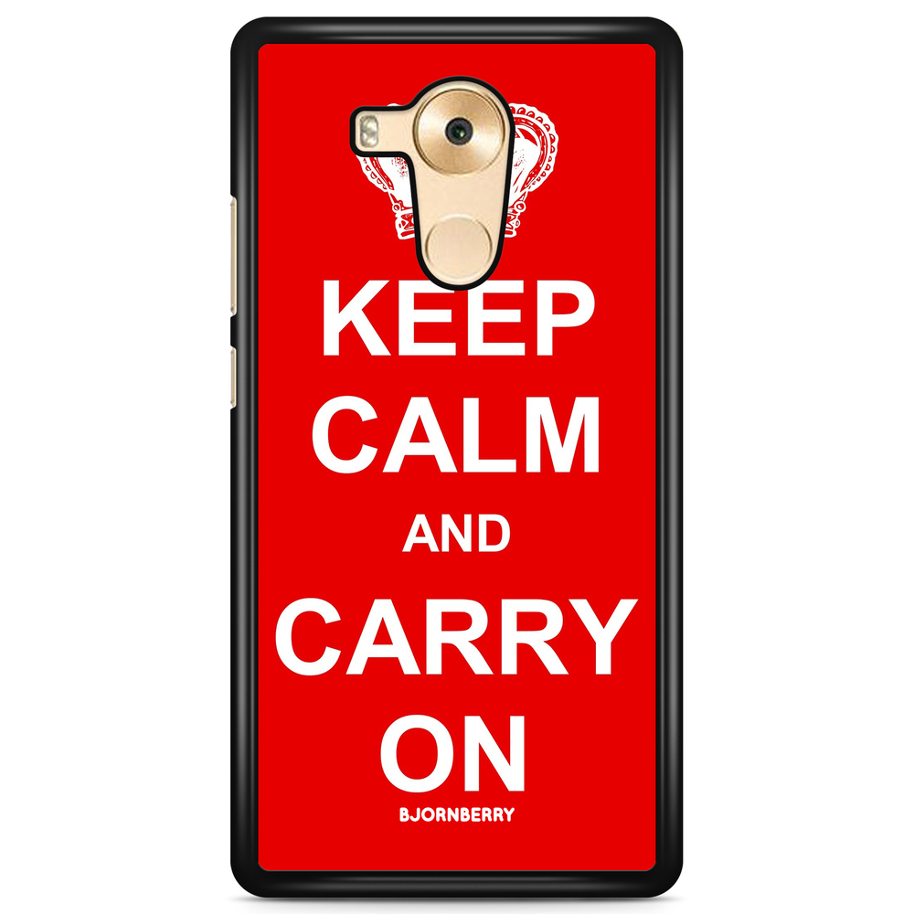 Huawei Mate 9 Pro Case - Keep calm carry on