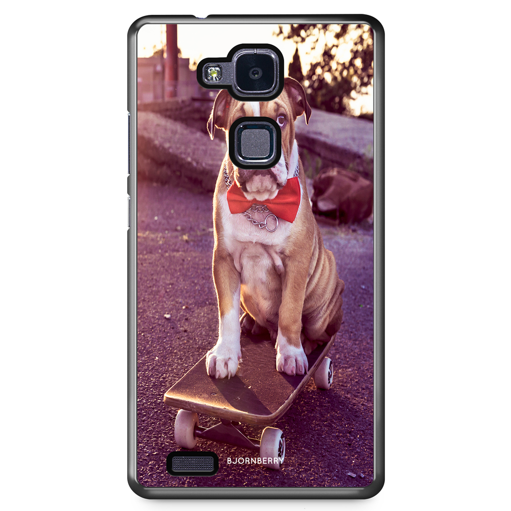 Huawei Honor 5X Case - Bulldog skateboard
