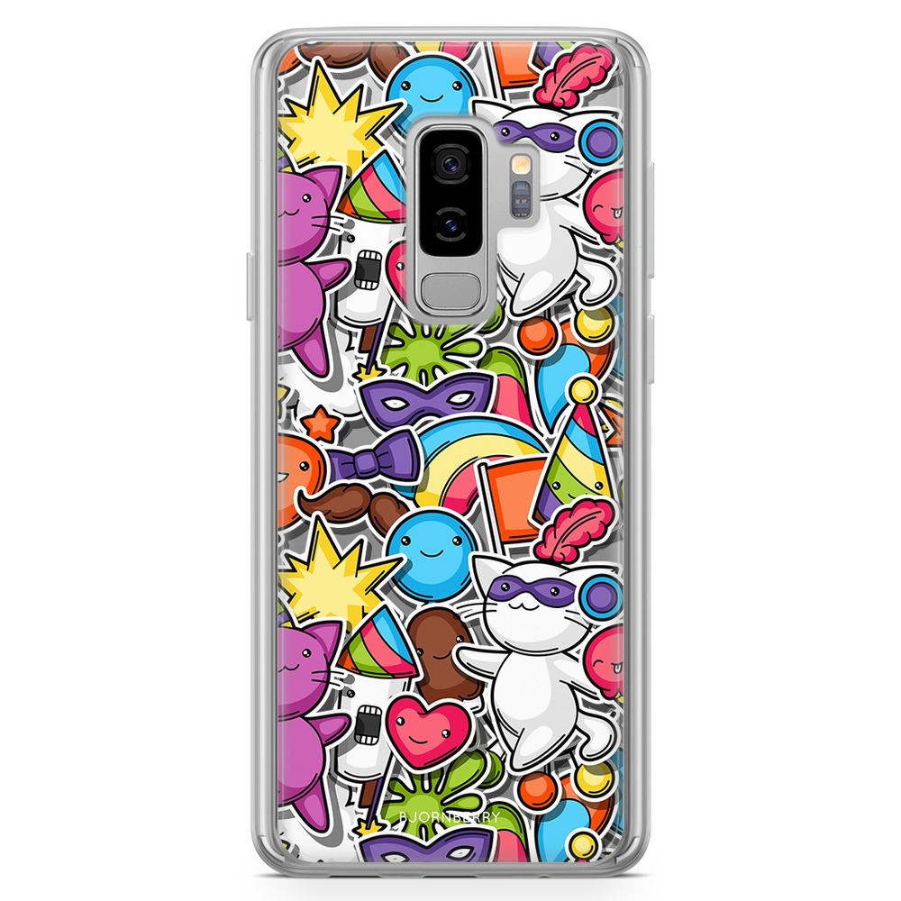 Samsung Galaxy S9 Plus Fashion Case - Cute Stickers
